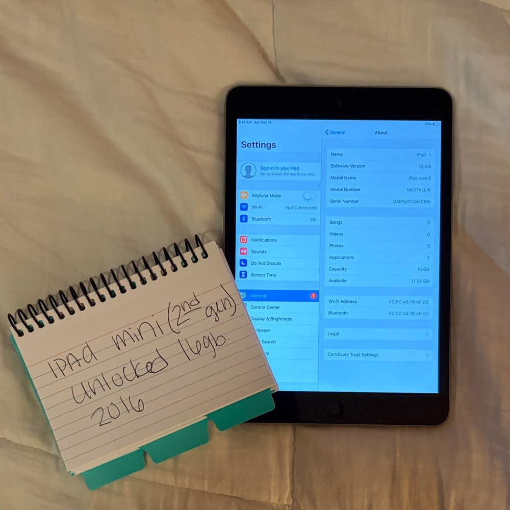 Apple iPad Mini 2nd Gen - Gray
